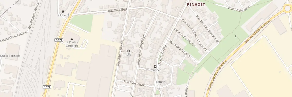 Plan du 44 Rue Pierre Vergniaud à Saint-Nazaire
