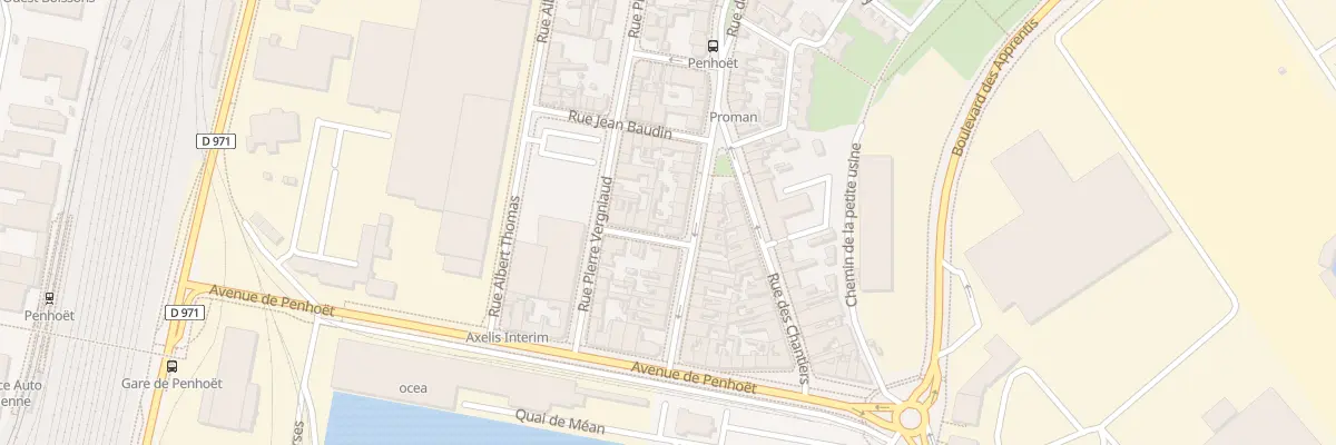 Plan du 17 Rue de Trignac à Saint-Nazaire