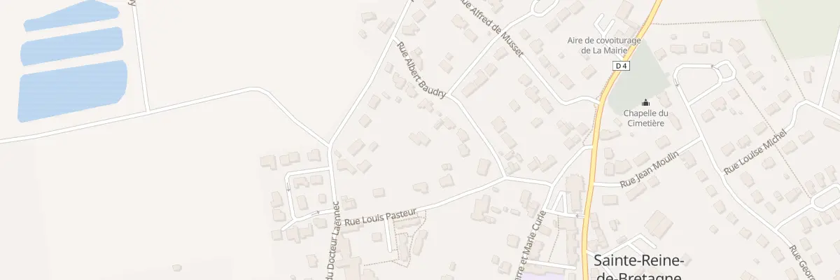 Plan du 3B Rue Albert Baudry à Sainte-Reine-de-Bretagne