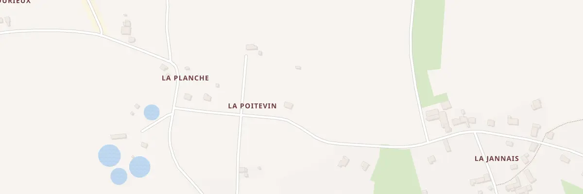 Plan du 5215 La Poitevin à Créhen