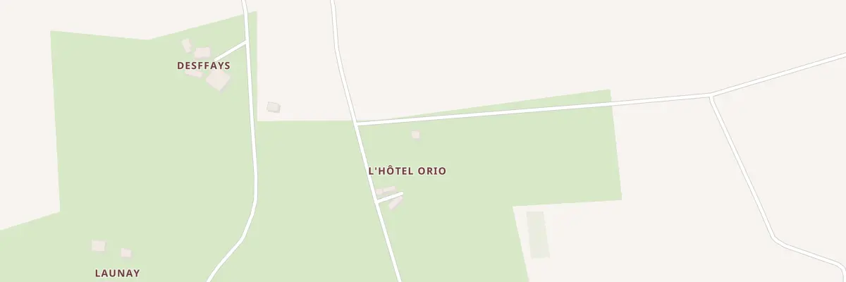 Plan du 6110 Hôtel Orio à Carentoir