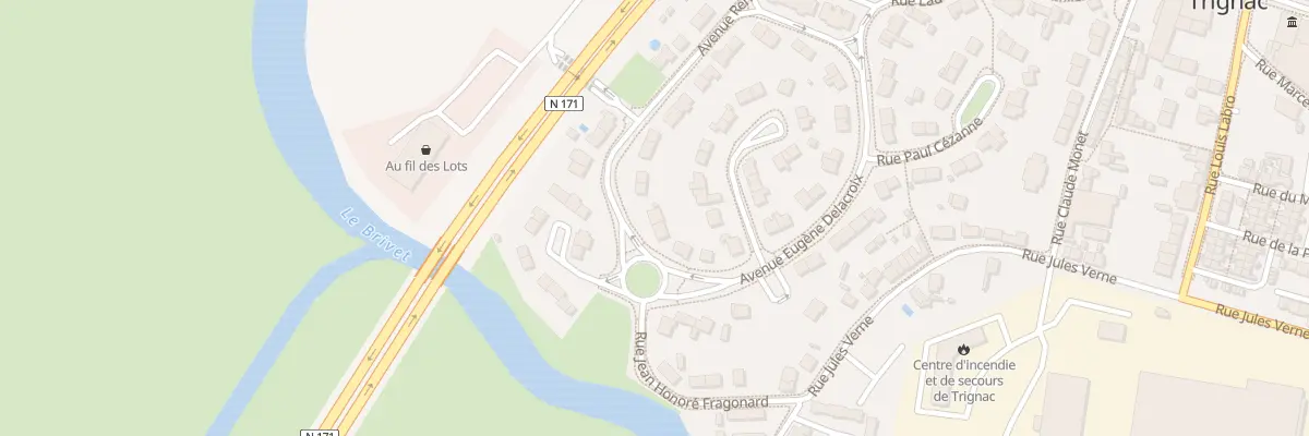 Plan du 8 Pl Joseph Vernet à Trignac