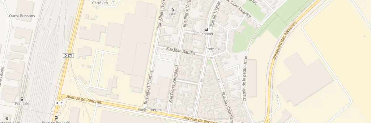 Plan du 22 Rue Pierre Vergniaud à Saint-Nazaire
