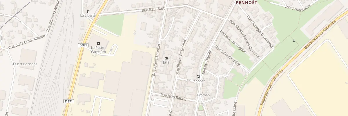 Plan du 43 Rue Pierre Vergniaud à Saint-Nazaire