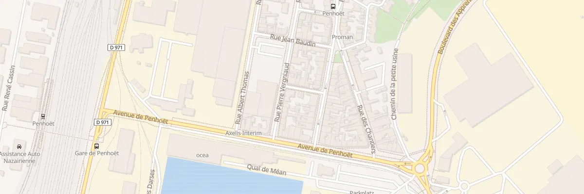 Plan du 12 Rue Pierre Vergniaud à Saint-Nazaire