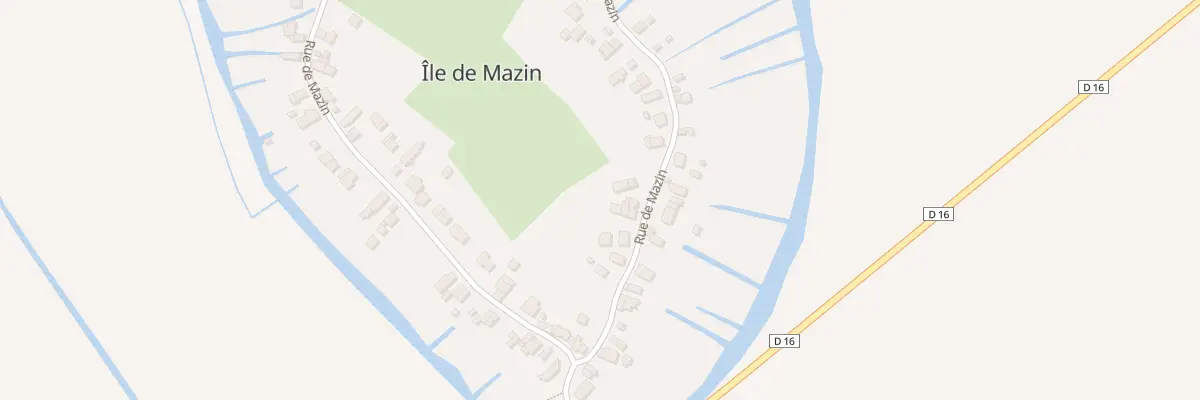 Plan du 156 Rue de Mazin à Saint-Joachim