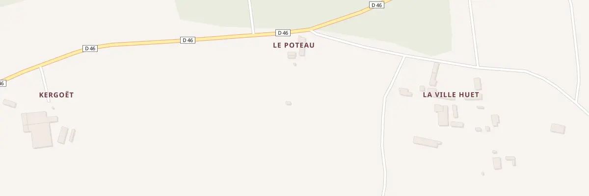 Plan du 41 Le Poteau à Saint-Jouan-de-l’Isle