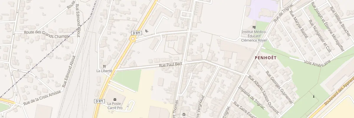 Plan du 26 Rue Paul Bert à Saint-Nazaire