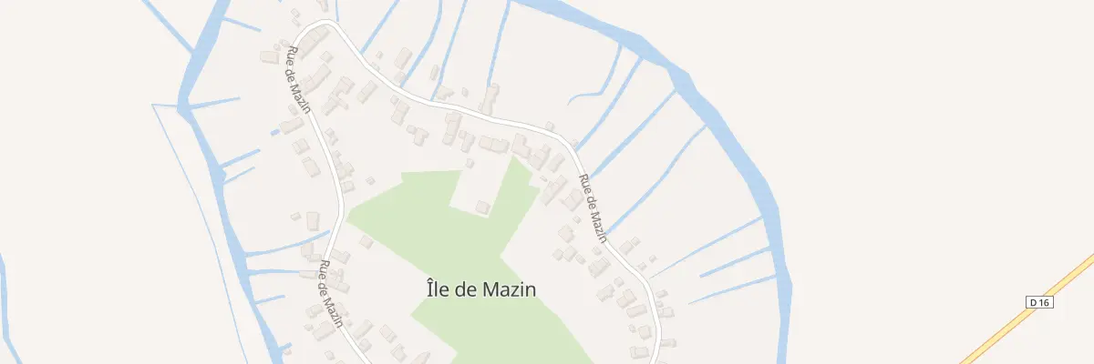 Plan du 110 Rue de Mazin à Saint-Joachim