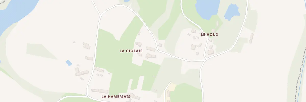 Plan du 12 La Giolais à Languédias