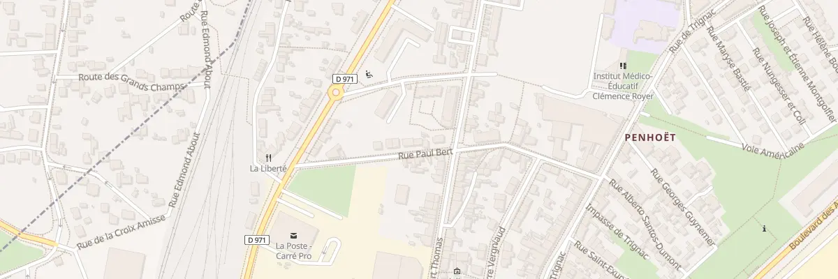 Plan du 30 Rue Paul Bert à Saint-Nazaire