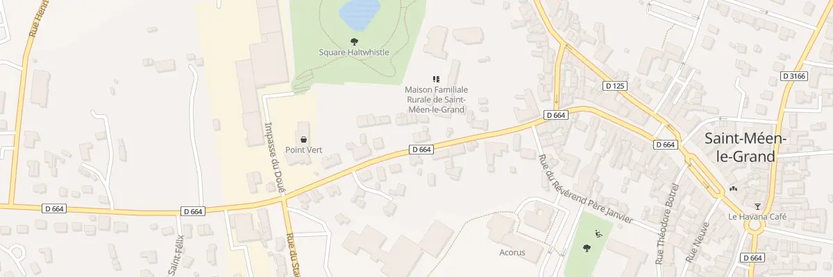Plan du 44 Rue de Merdrignac à Saint-Méen-le-Grand