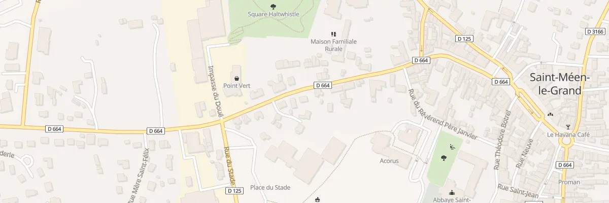 Plan du 37 Rue de Merdrignac à Saint-Méen-le-Grand