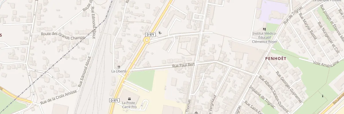 Plan du 34 Rue Paul Bert à Saint-Nazaire