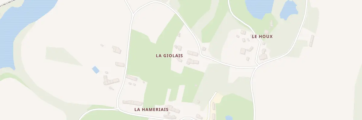 Plan du 13 La Giolais à Languédias