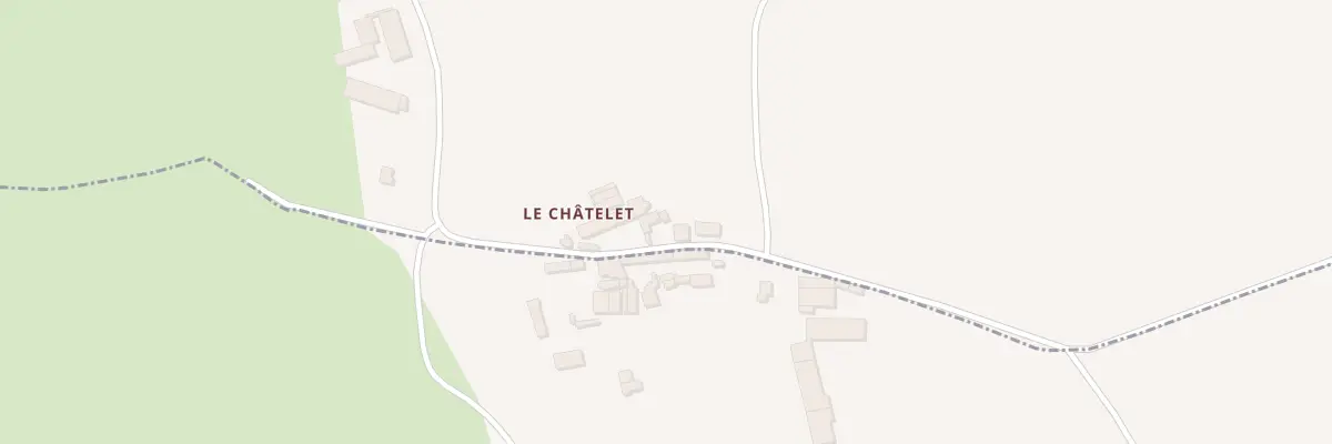 Plan du 61 Le Chatelet à Yvignac-la-Tour