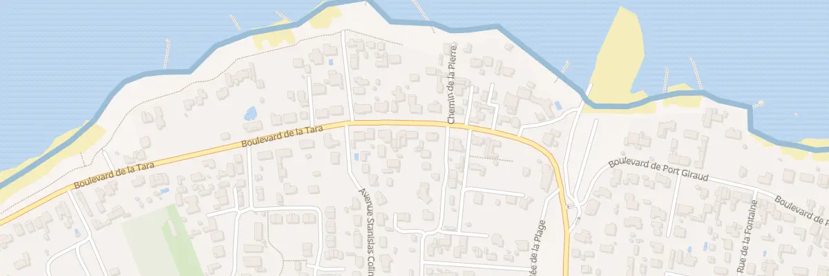 Plan du 21 Bd de la Tara à La Plaine-sur-Mer