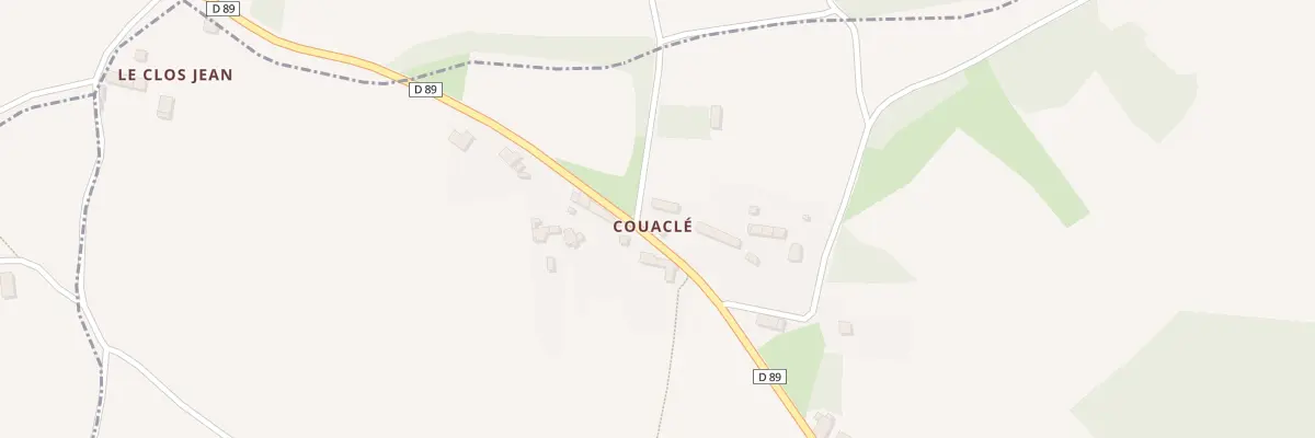 Plan du 30 Couaclé à Yvignac-la-Tour