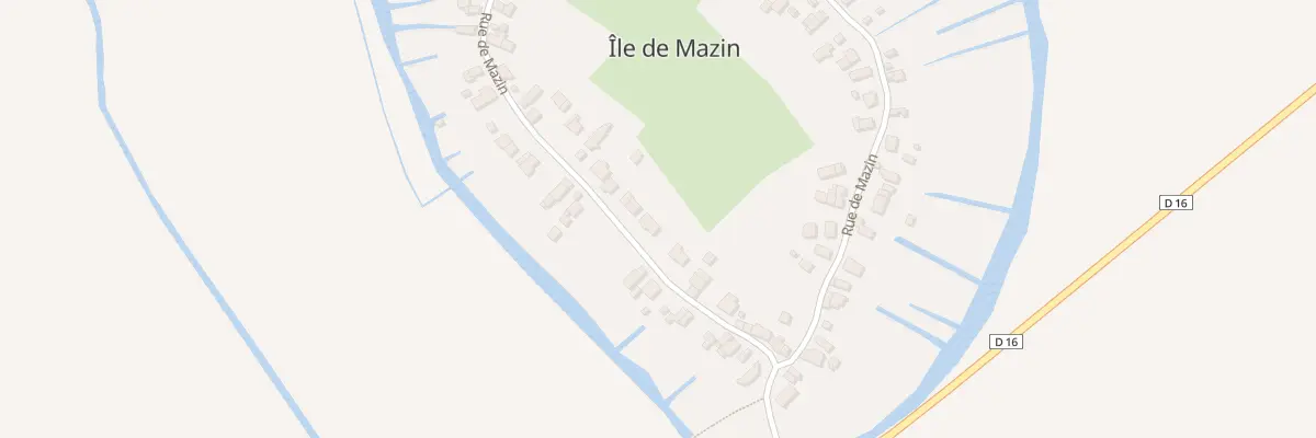 Plan du 16 Rue de Mazin à Saint-Joachim