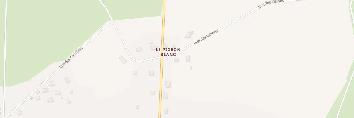 Plan du 5256 Le Pigeon Blanc à Porcaro