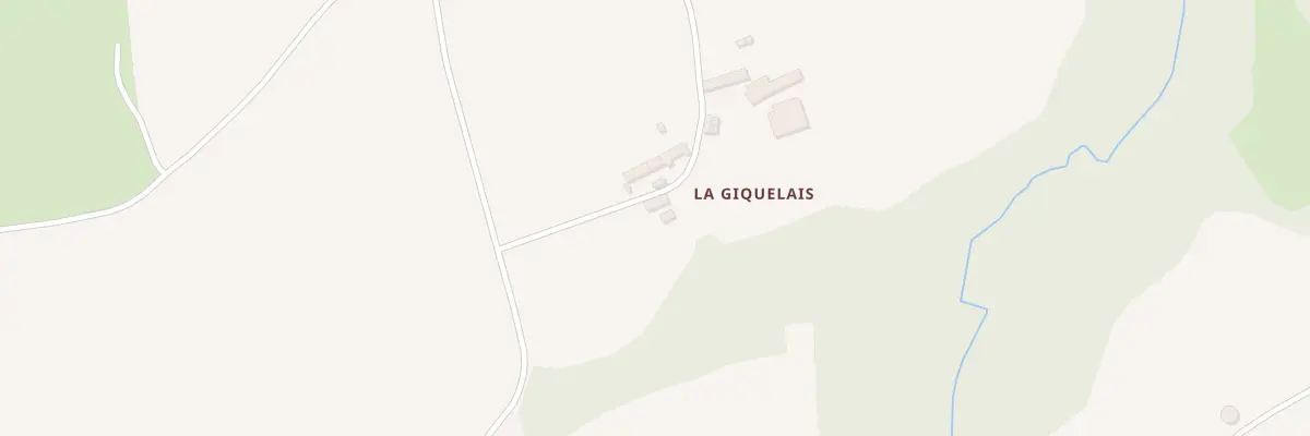 Plan du 2 La Gicquelais à Corseul