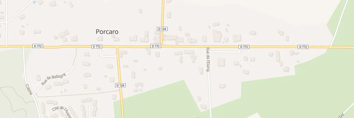 Plan du 21 Rue de la Belle Alouette à Porcaro