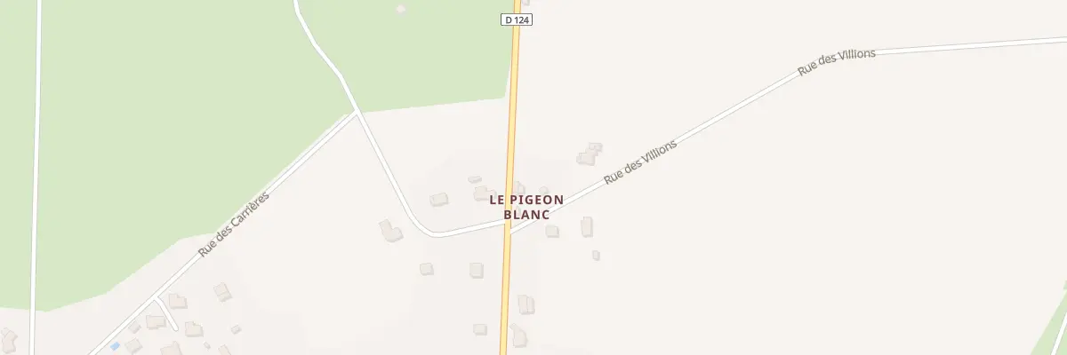 Plan du 3 Le Pigeon Blanc à Porcaro