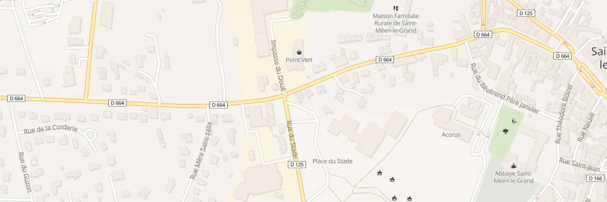 Plan du 49 Rue de Merdrignac à Saint-Méen-le-Grand