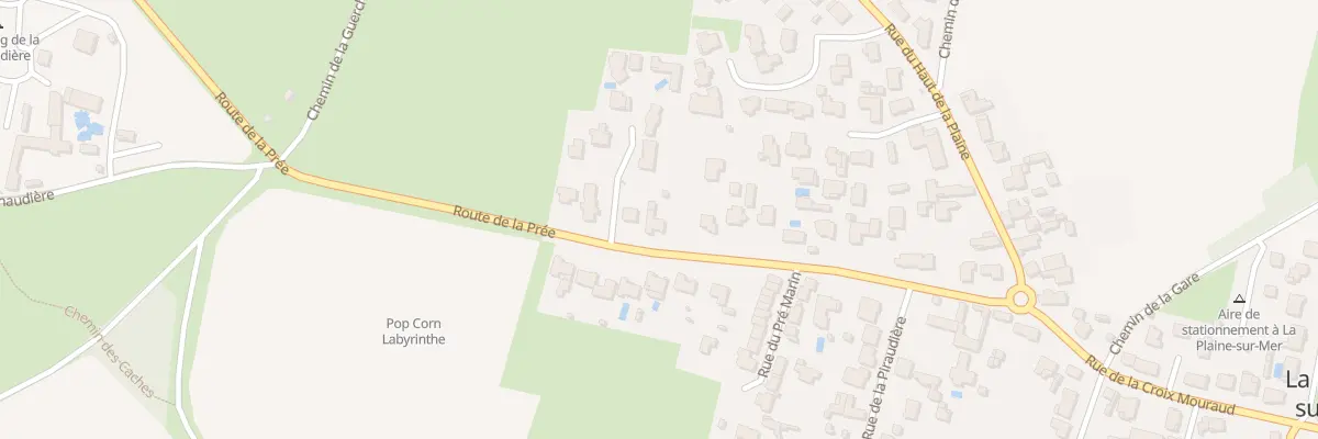 Plan du 26 Rte de la Prée à La Plaine-sur-Mer