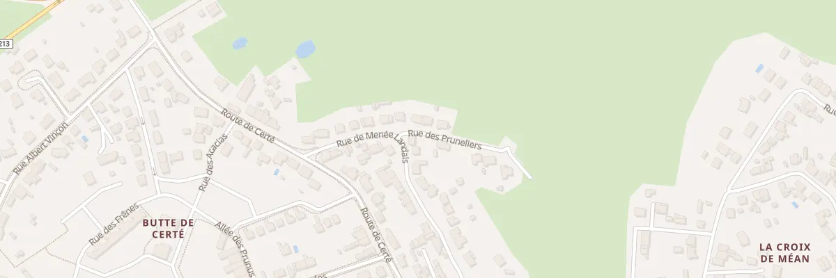 Plan du 13 Rue de la Menée Landais à Trignac