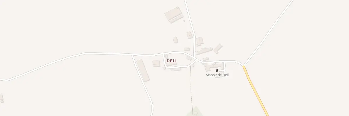 Plan du 209 Vge de Deil à Allaire