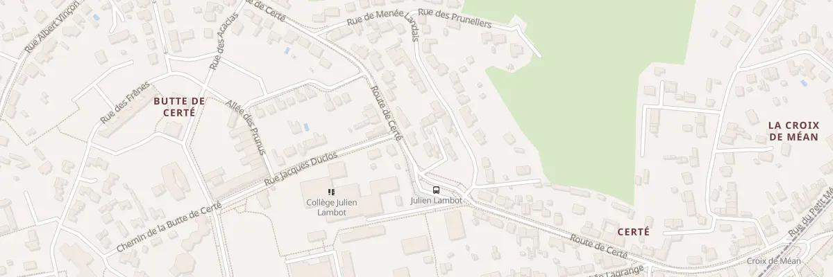 Plan du 45 Rue de Certé à Trignac