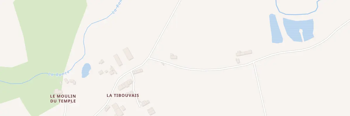 Plan du 24 La Thibouvais à Plumaugat