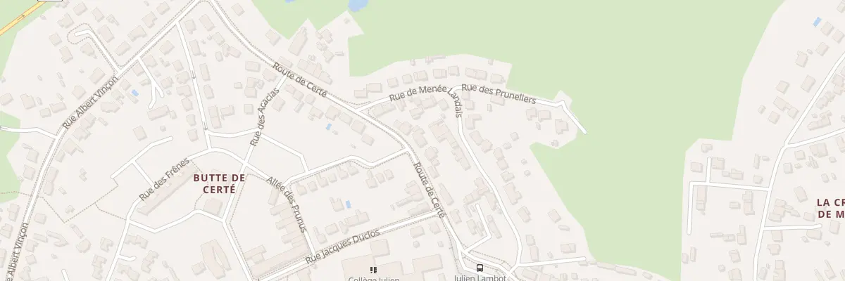 Plan du 39 Rue de Certé à Trignac
