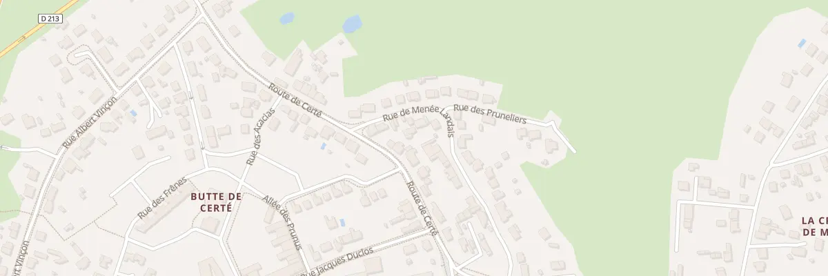 Plan du 8 Rue de la Menée Landais à Trignac