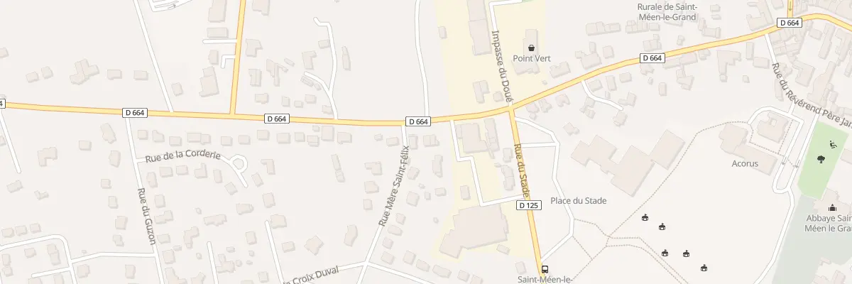 Plan du 59 Rue de Merdrignac à Saint-Méen-le-Grand