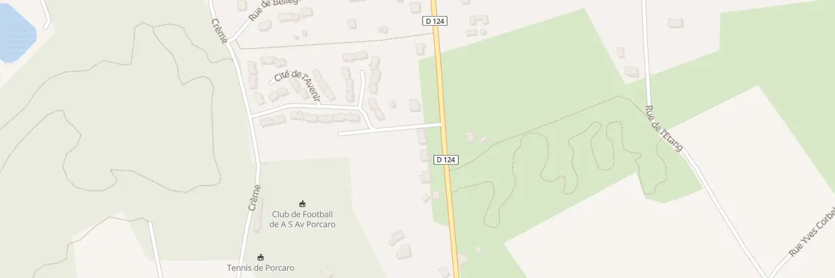 Plan du 29 Rue Henri Geffroy à Porcaro