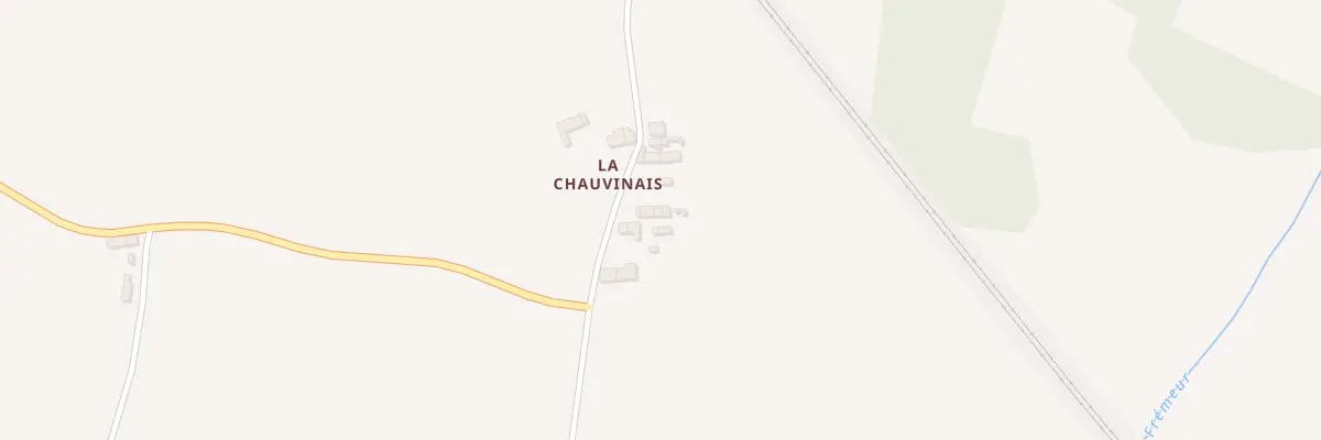 Plan du 41 La Chauvinais à Yvignac-la-Tour