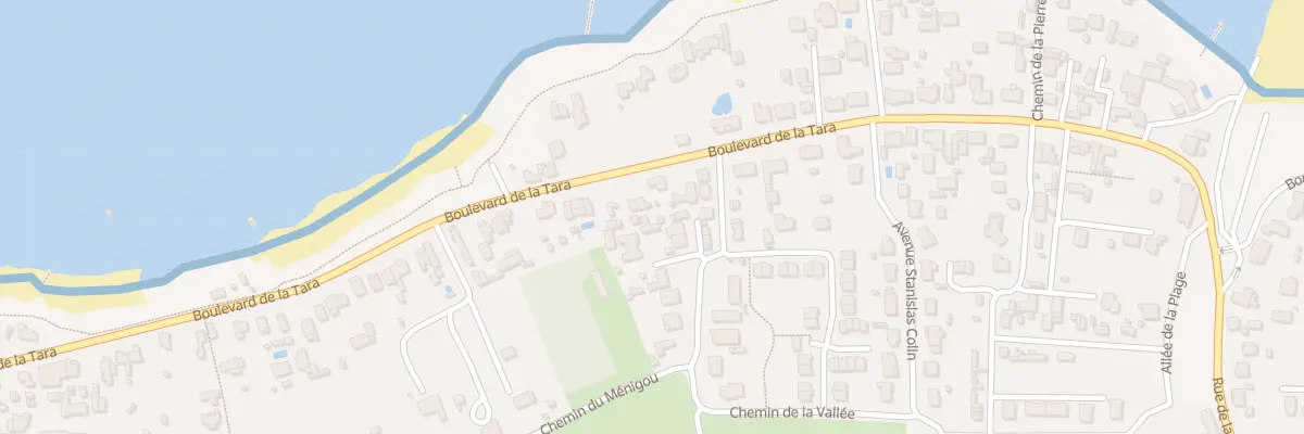 Plan du 37 Bd de la Tara à La Plaine-sur-Mer