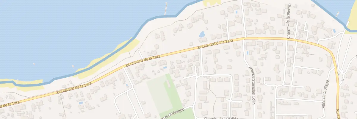Plan du 43 Bd de la Tara à La Plaine-sur-Mer