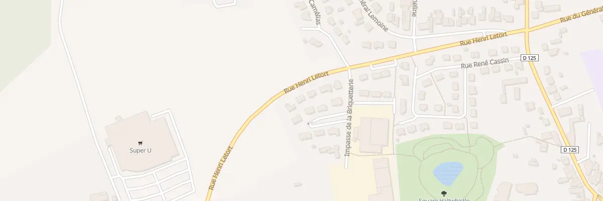 Plan du 26 Rue Henri Letort à Saint-Méen-le-Grand