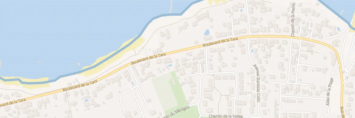 Plan du 45 Bd de la Tara à La Plaine-sur-Mer