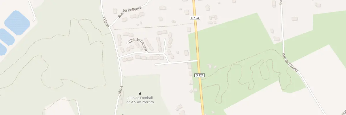 Plan du 1 Cité de l’Avenir à Porcaro