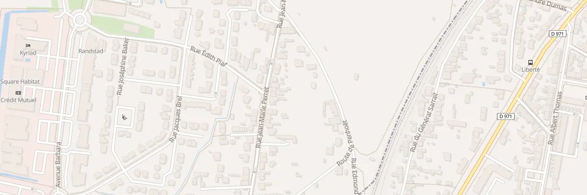 Plan du 17 Rue Jean-Marie Perret à Trignac
