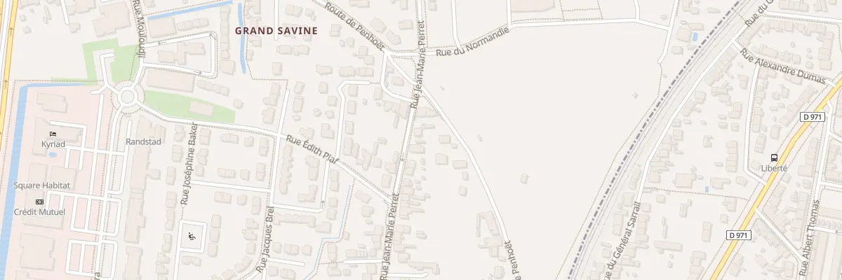 Plan du 5 Rue Jean-Marie Perret à Trignac
