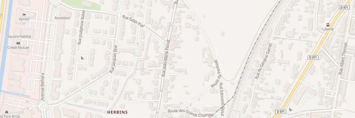 Plan du 25 Rue Jean-Marie Perret à Trignac