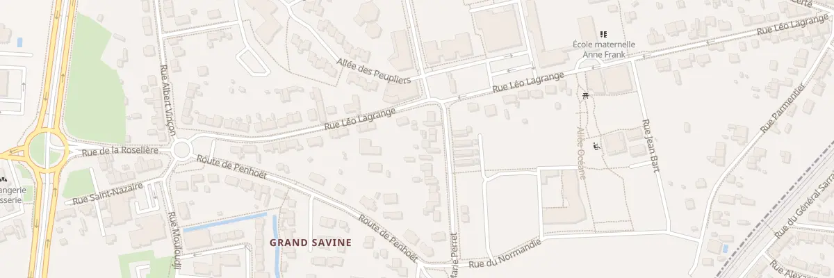 Plan du 8 Rue Jean-Marie Perret à Trignac