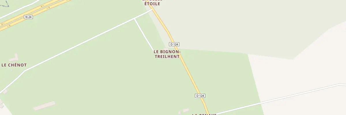 Plan du 5117 Le Bignon à Porcaro