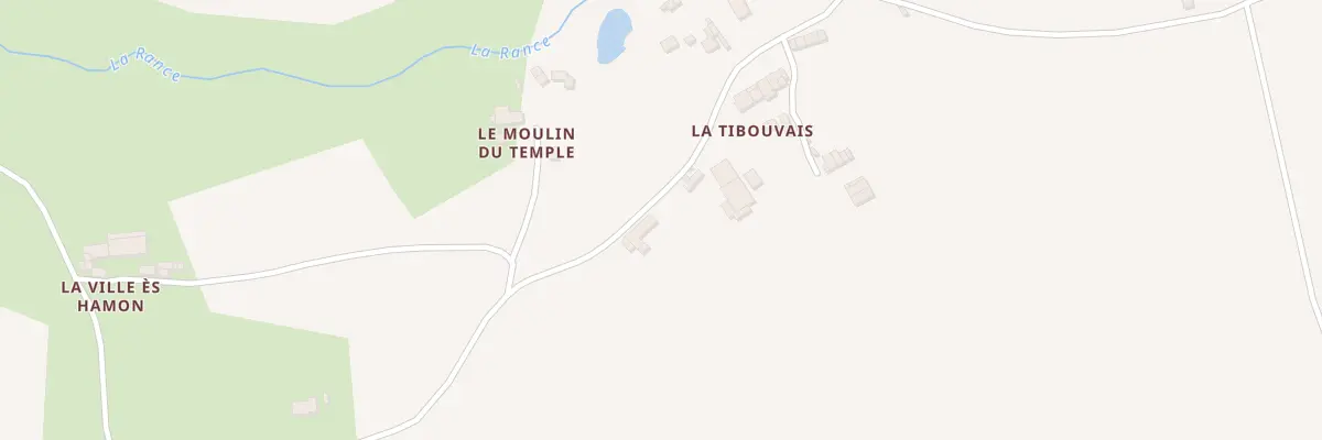 Plan du 2 La Thibouvais à Plumaugat