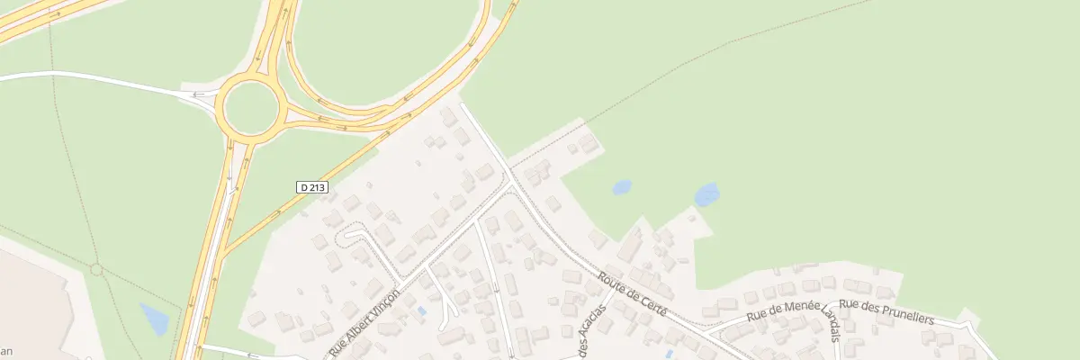 Plan du 17 Rte de Certé à Trignac
